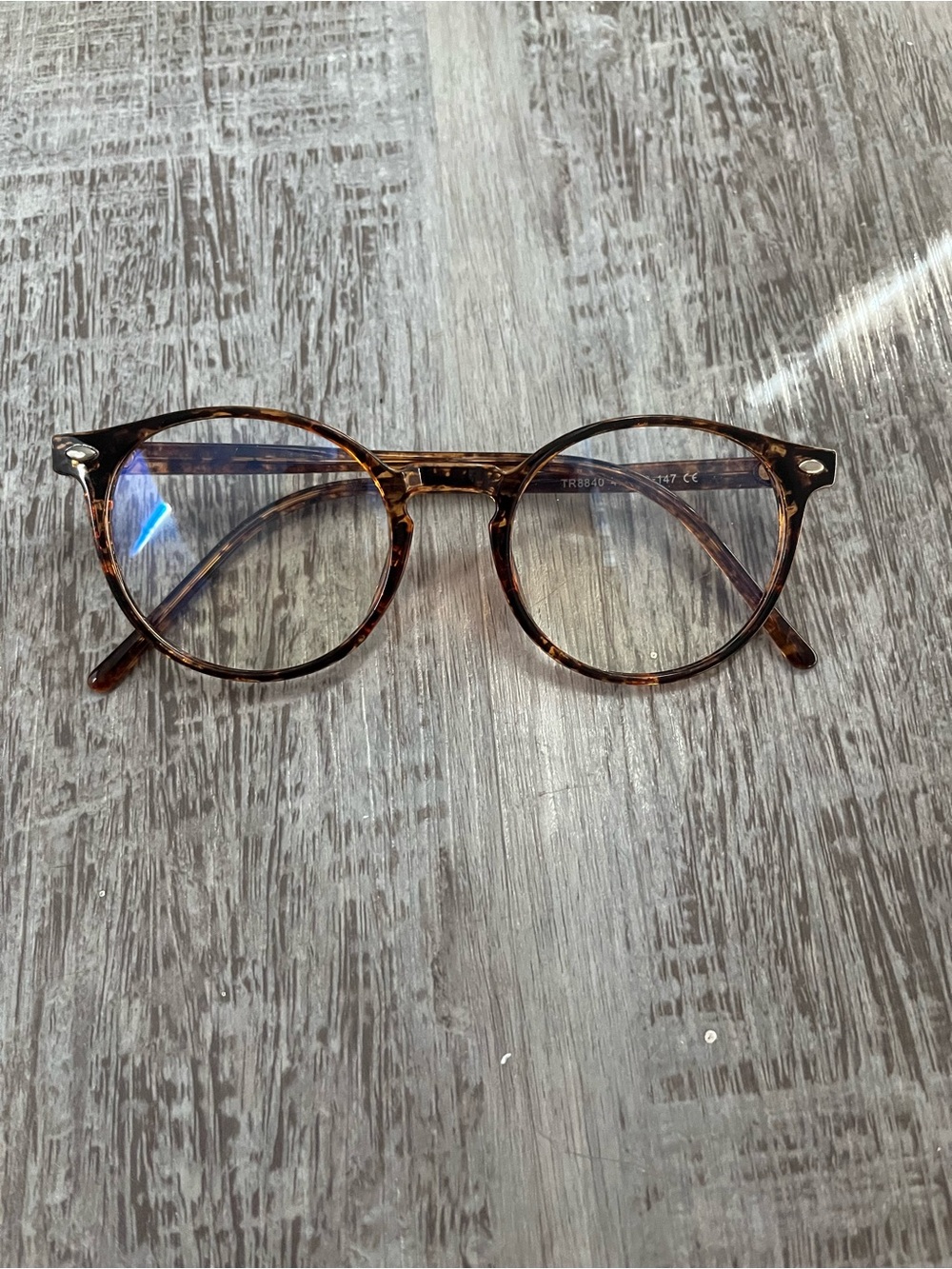 Tortoiseshell Round Optical Glasses